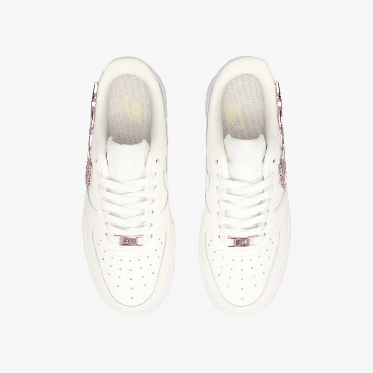 Nike air force 1 Metal Swoosh pink