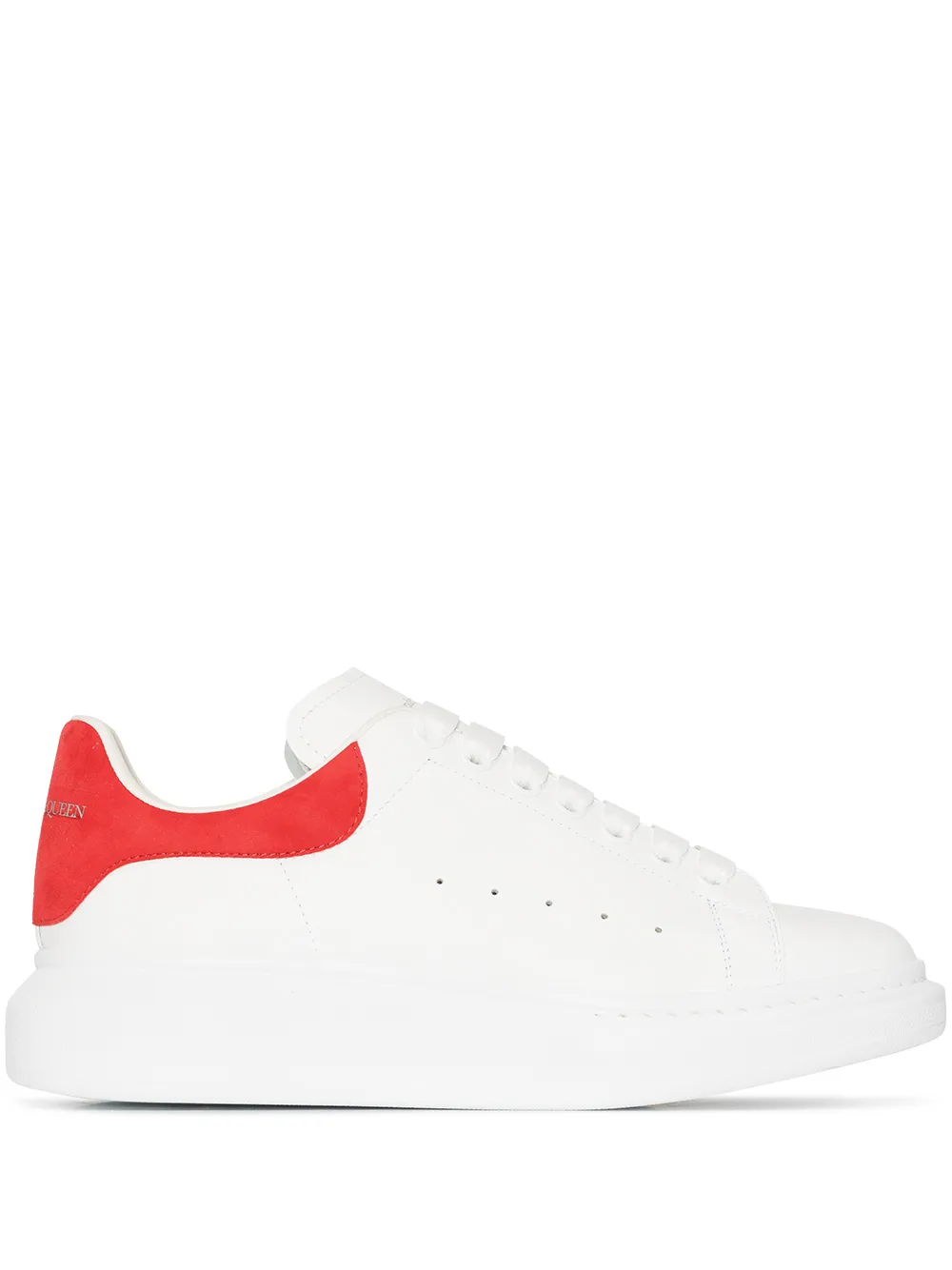 Alexander McQueen white red