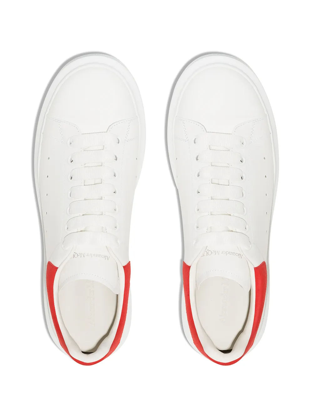 Alexander McQueen white red