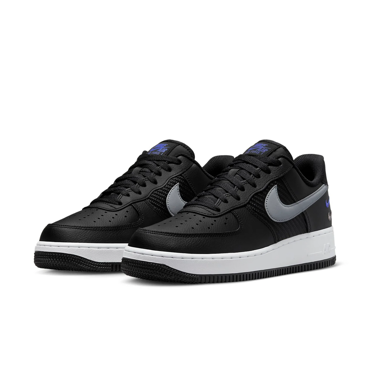 Nike air force 1 Double Swoosh black