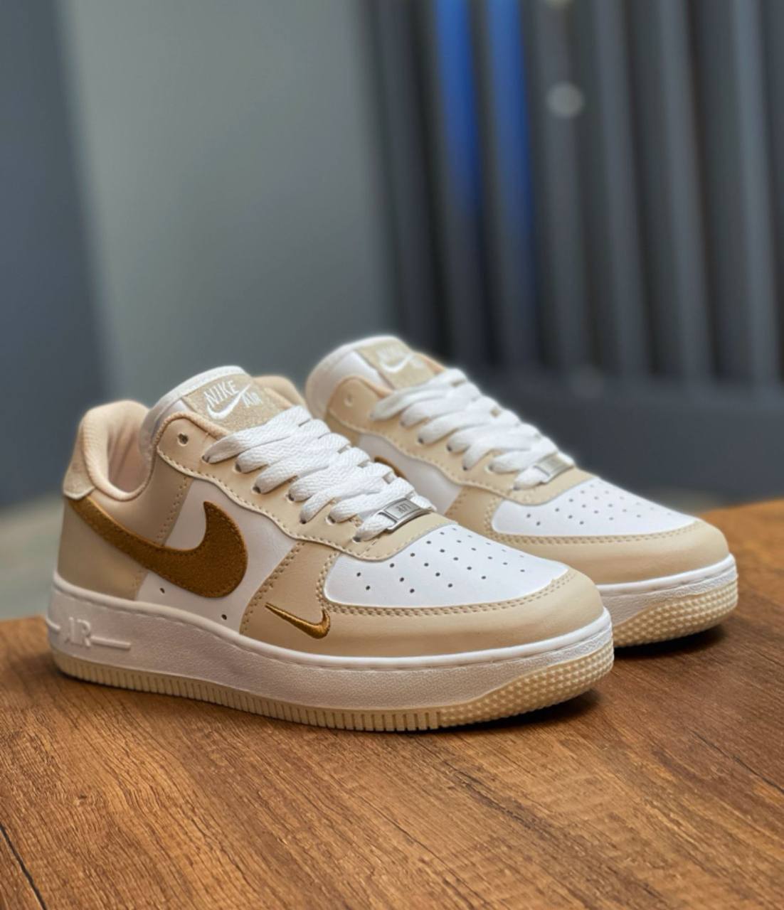 Nike air force 1 beige