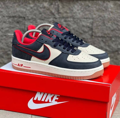 Nike air force 1 red-blue